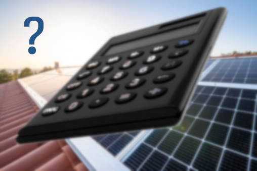 solar panel usage calculator